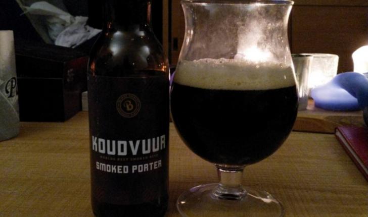 koudvuur smoked porter van Bax bier